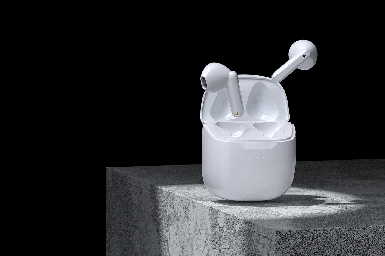 蓝牙耳机产品渲染（图ZMjY1NDQyMTA0） - 产品 - 站酷设计师大蛋好大一只喵原创素材 - 站酷ZCOOL
