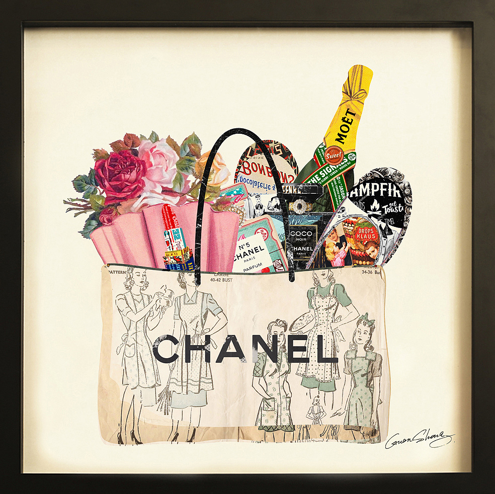 立体和平面的交集 多主题拼贴装饰画