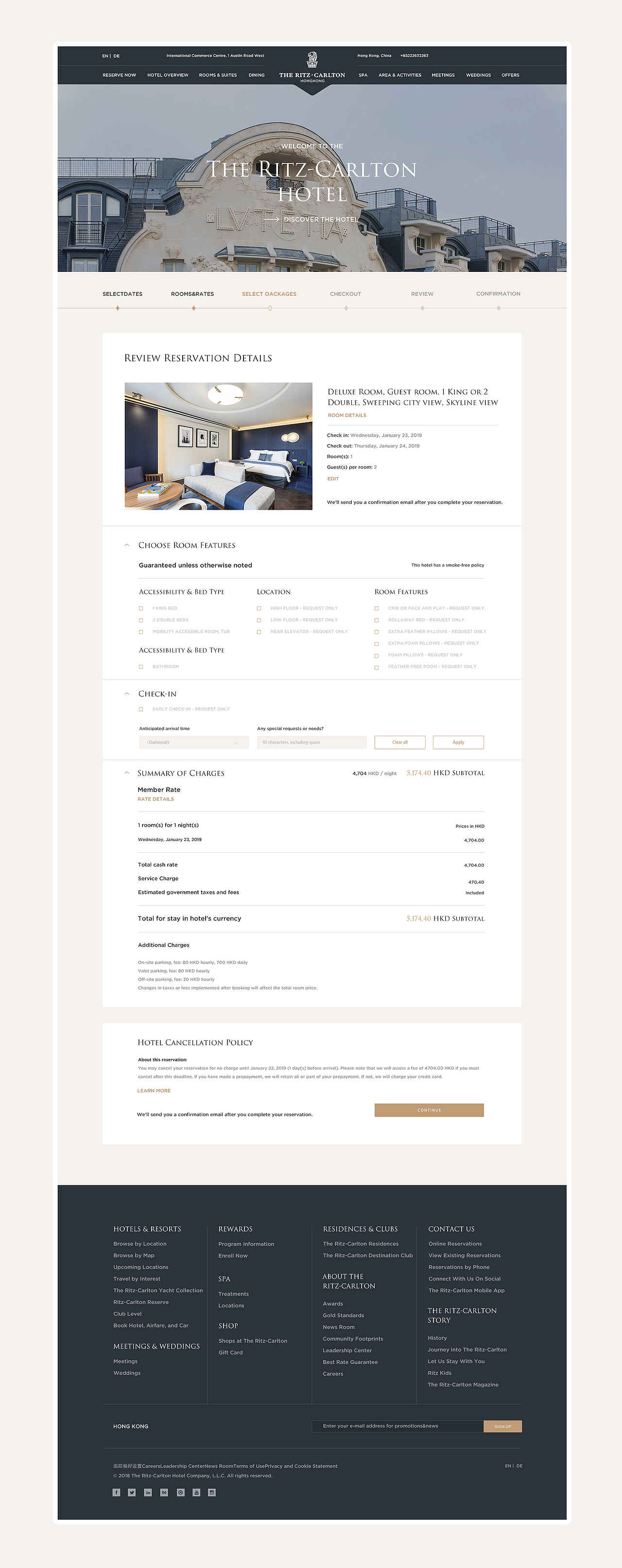 The Ritz-Carlton丨香港丽思卡尔顿酒店官网设计（图ZMTQ1MTU0Nzcy） - 企业官网 - 站酷设计师一然同学原创素材 - 站酷ZCOOL