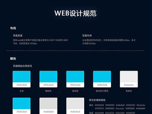 基础——web UI规范