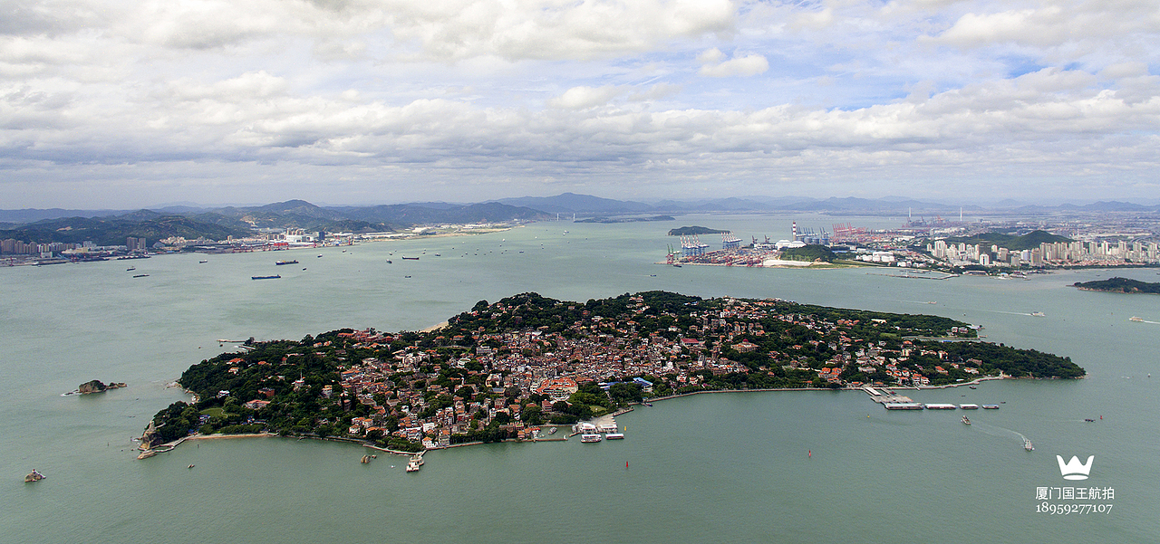 鼓浪屿东山澳角村东山澳角村棣美村厦门员当湖厦门员当湖厦门国王航拍