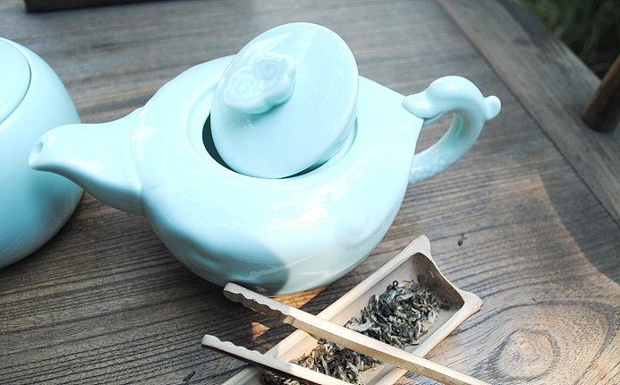 古镇文创——吴江同里之富观龙鱼茶套组