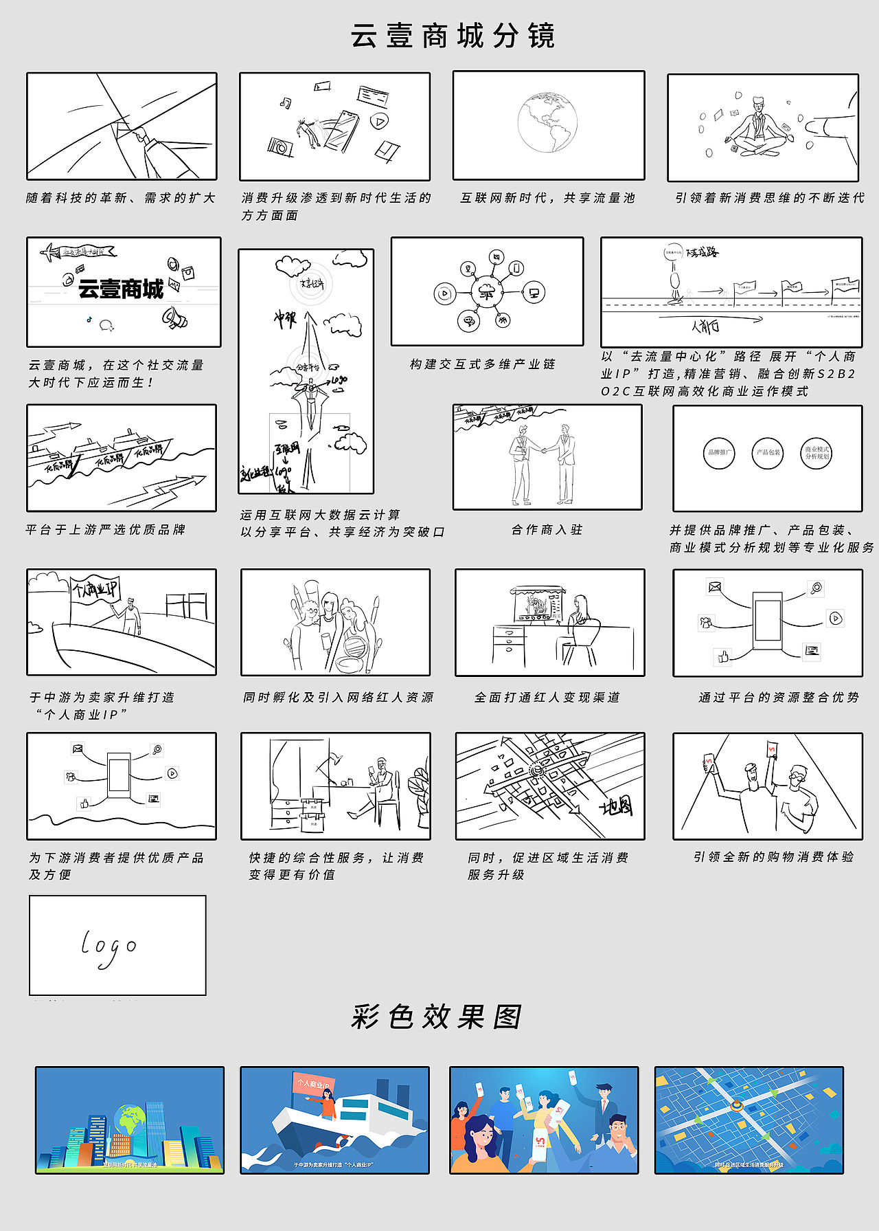 云壹商城MG动画（图ZMjA3NDgyMTQ0） - Motion Graphic - 站酷设计师十根筷子原创素材 - 站酷ZCOOL