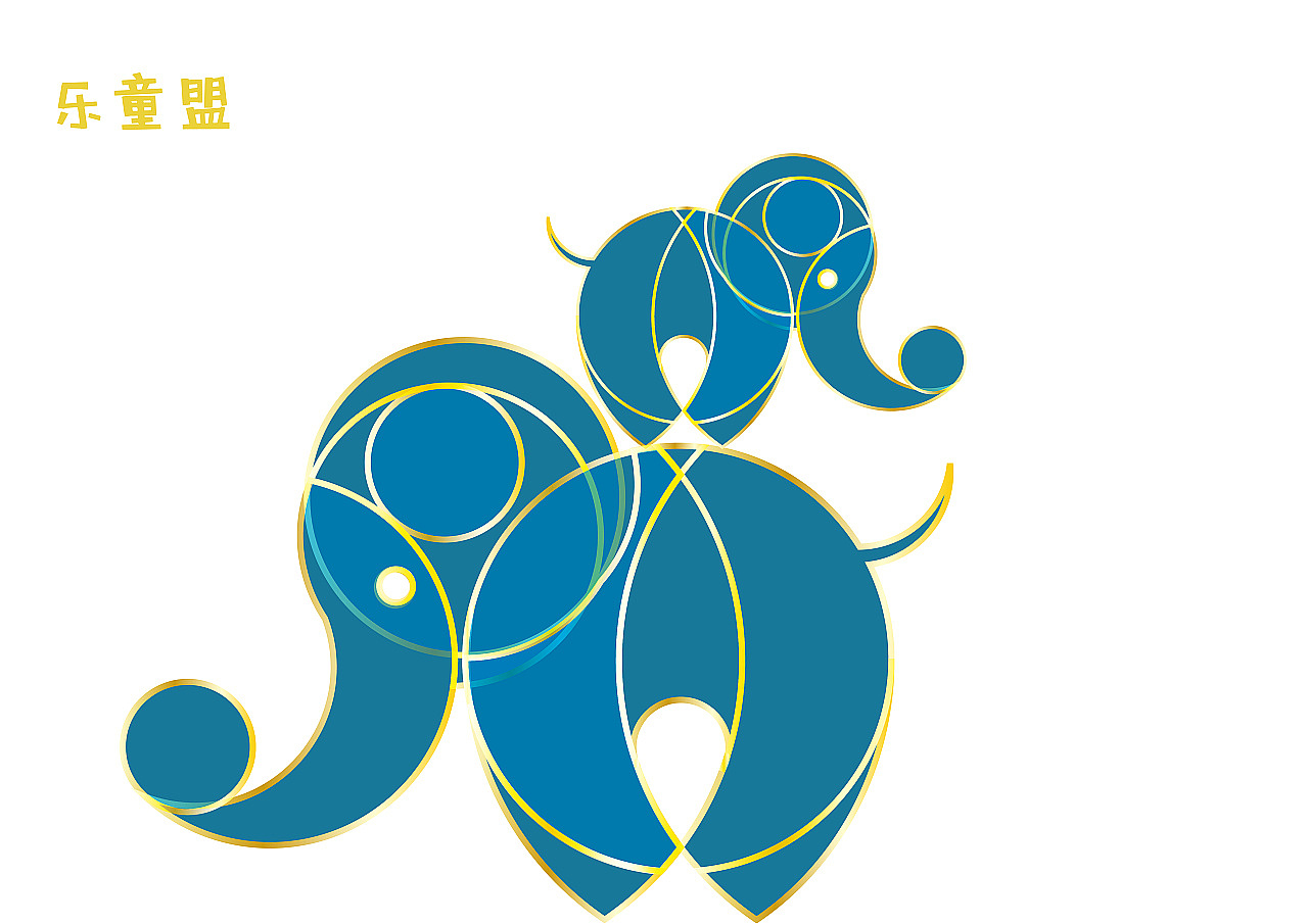 乐童青萌儿童乐园logo（图ZOTQxMjQ5NjA=） - 其他 - 站酷设计师李送碳原创素材 - 站酷ZCOOL