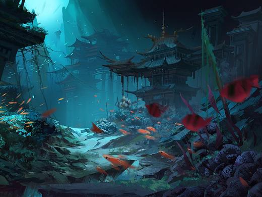 海底废墟