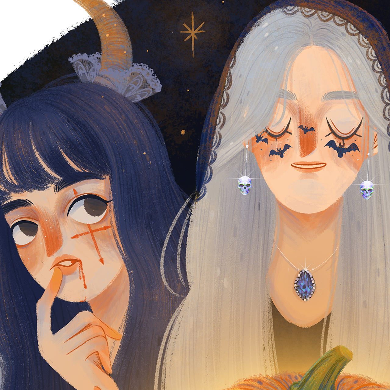 Happy Halloween（图ZMjI5OTc5ODUy） - 儿童插画 - 站酷设计师笑里风月原创素材 - 站酷ZCOOL