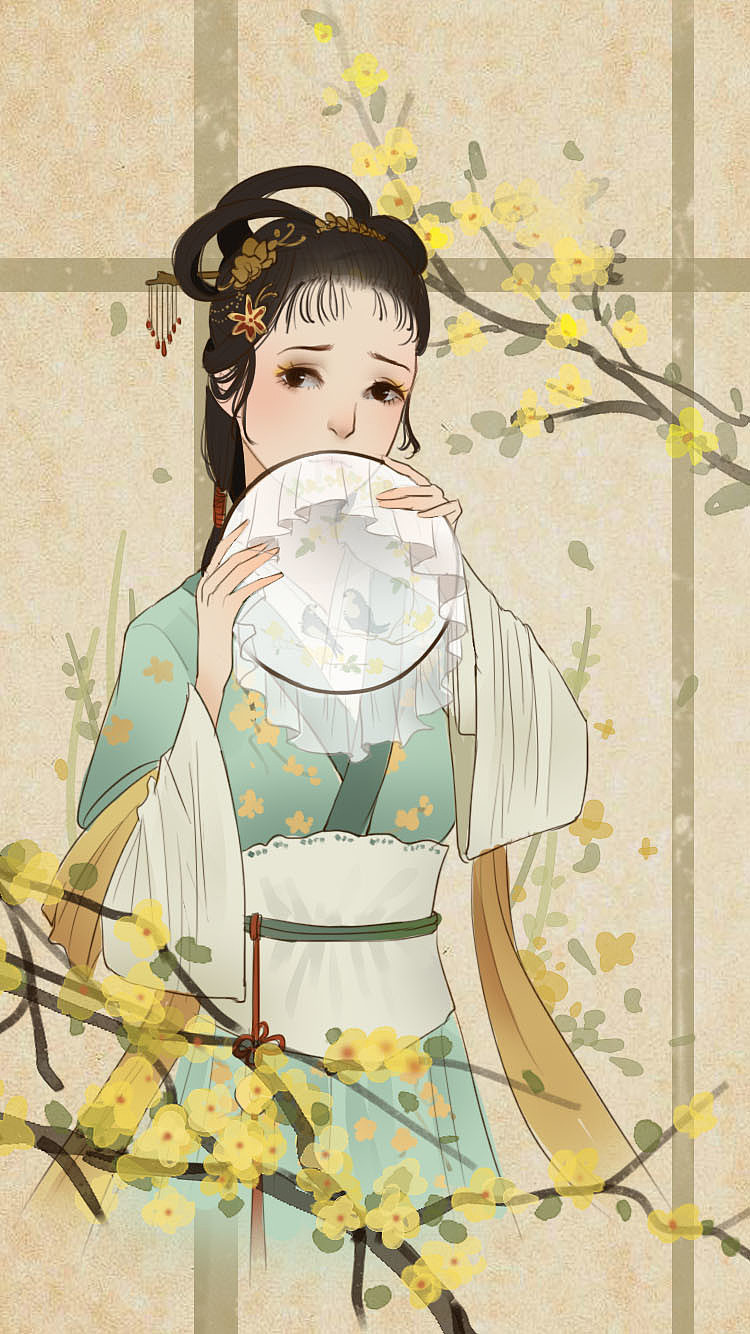 十二钗（图ZMTE0MDc5NTky） - 商业插画 - 站酷设计师杨轶华原创素材 - 站酷ZCOOL