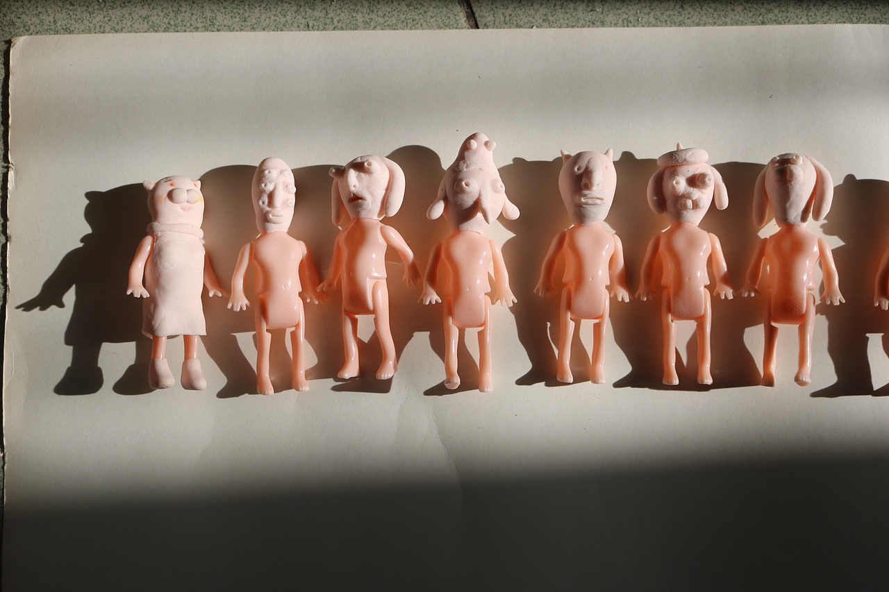 粘土娃娃 （待上色）（图ZMjkxMDU1MTg4） - 手办/模玩 - 站酷设计师kakashi_m原创素材 - 站酷ZCOOL