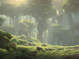 #站酷梦笔#背景图，要清新可爱自然，带点可爱的