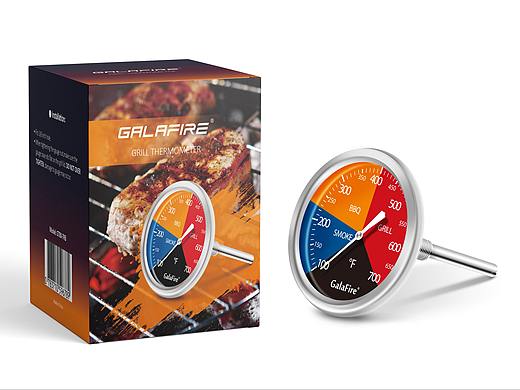 BBQ温度计包装+产品精修