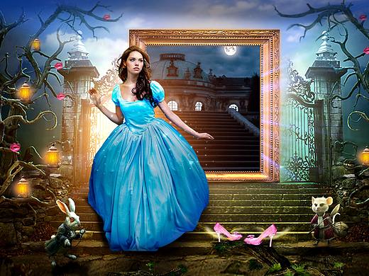 灰姑娘电影海报