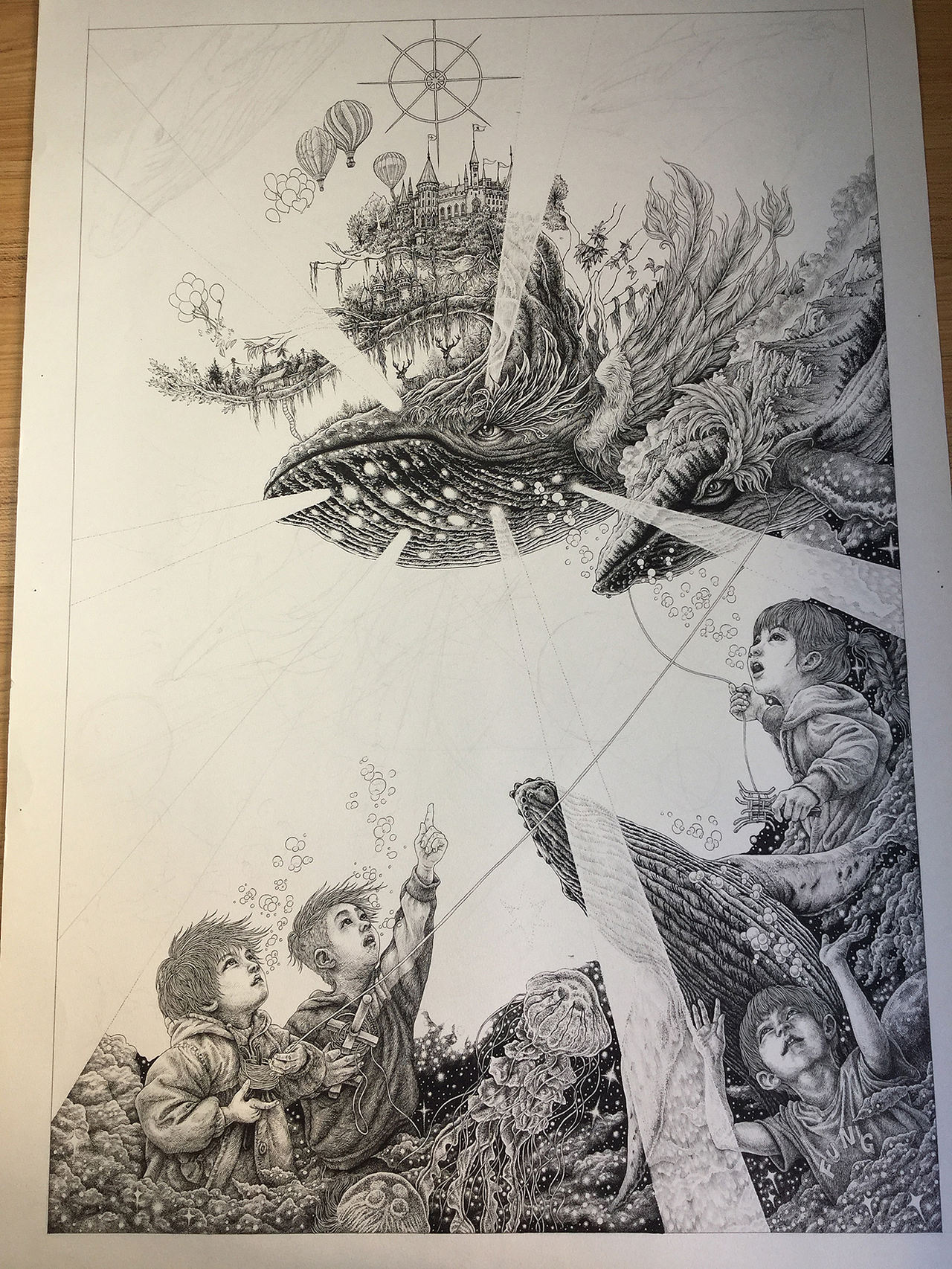 “窒息微观”系列五号试验作品——《J世界的侧立面》(图ZMTAyMTUxNjYw) - 绘画 - 站酷设计师傅淳强画者之旅原创素材 - 站酷ZCOOL