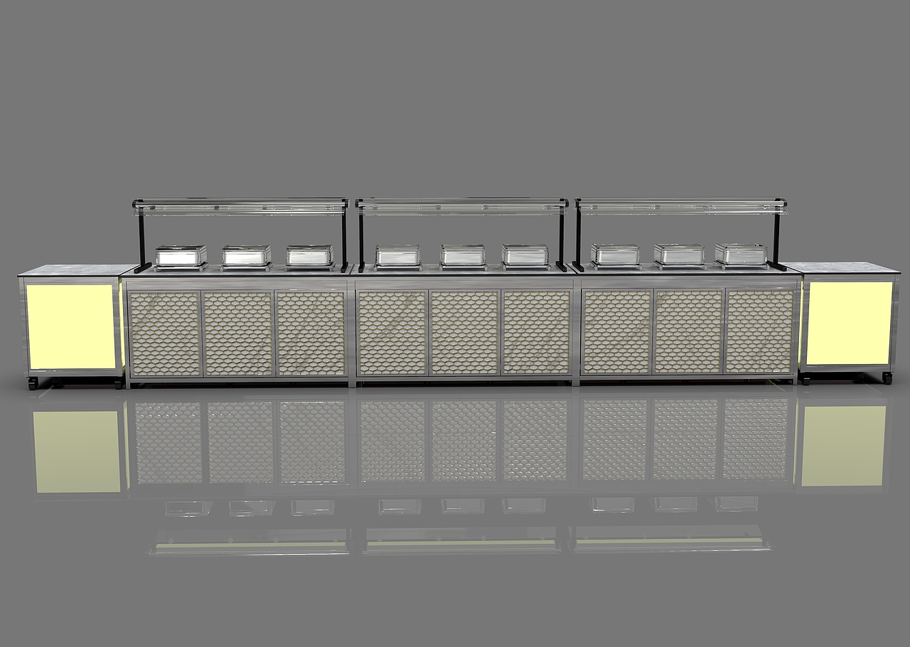 折叠布菲台都有哪些设备清单明细