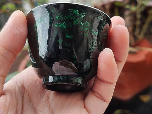 【漆艺】瓷胎大漆主人杯