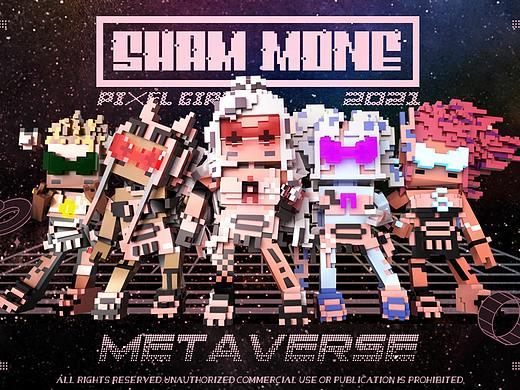 中国首个像素女团SHAMMONE 首专｜Born in METAVERSE