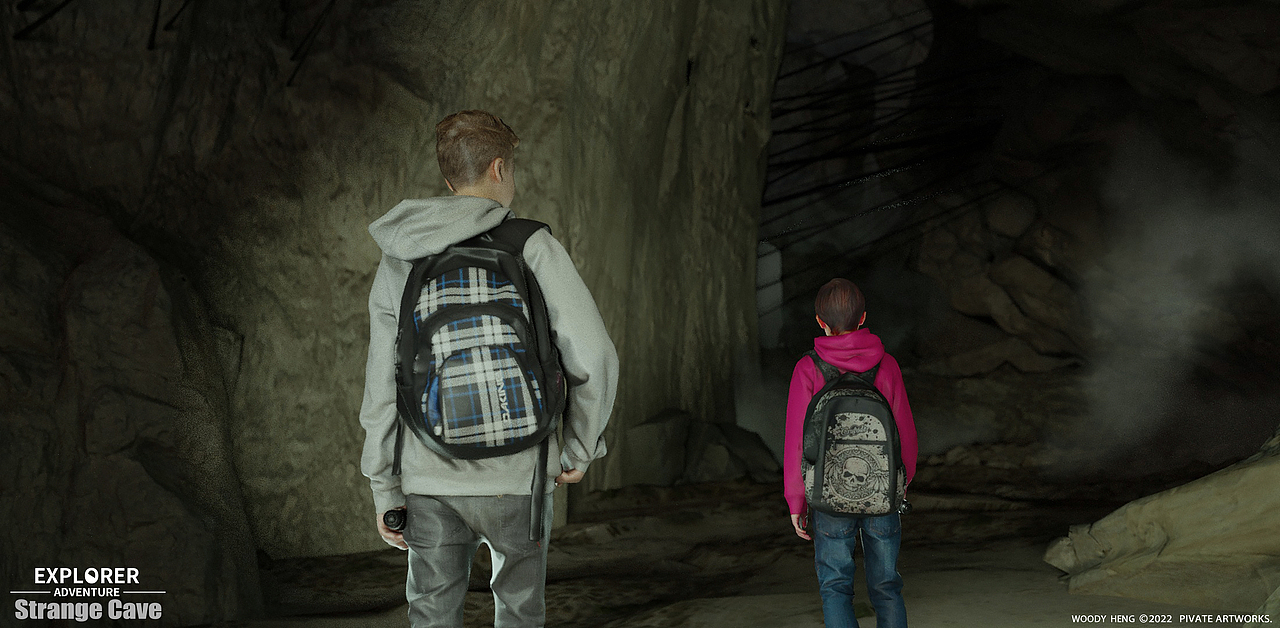 神秘洞穴（图ZMzM1OTY3MDQ4） - 设定/分镜 - 站酷设计师WoodyHeng衡原创素材 - 站酷ZCOOL