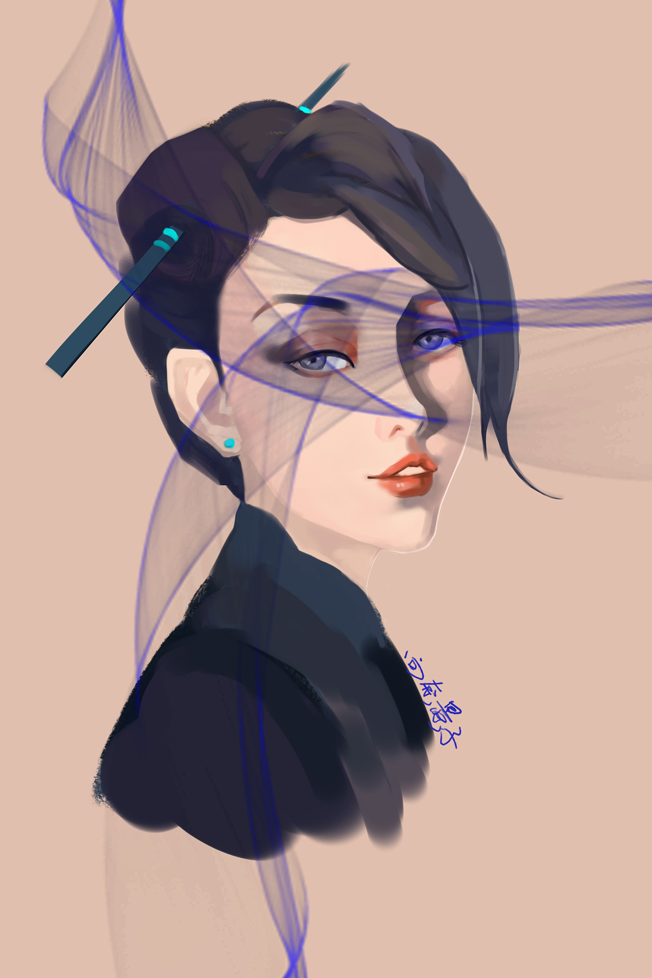 人物练习（图ZMTU5MjIwNzY4） - 游戏原画 - 站酷设计师向奈景子原创素材 - 站酷ZCOOL