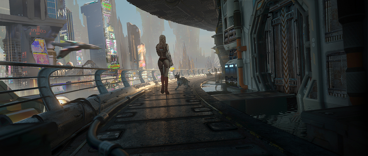 难得有一张白天的