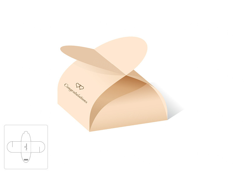 礼品包装盒-异形包装结构图（图ZMjc3MTA1MzEy） - 包装 - 站酷设计师鲸落素材原创素材 - 站酷ZCOOL