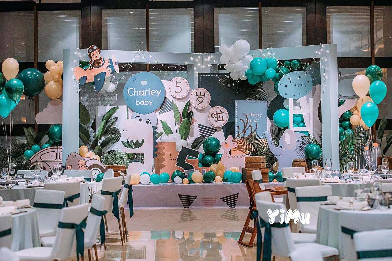 森林探秘｜5周岁生日宴（图ZMjMzMjI5ODU2） - 舞台美术 - 站酷设计师MYD派对設計美学原创素材 - 站酷ZCOOL