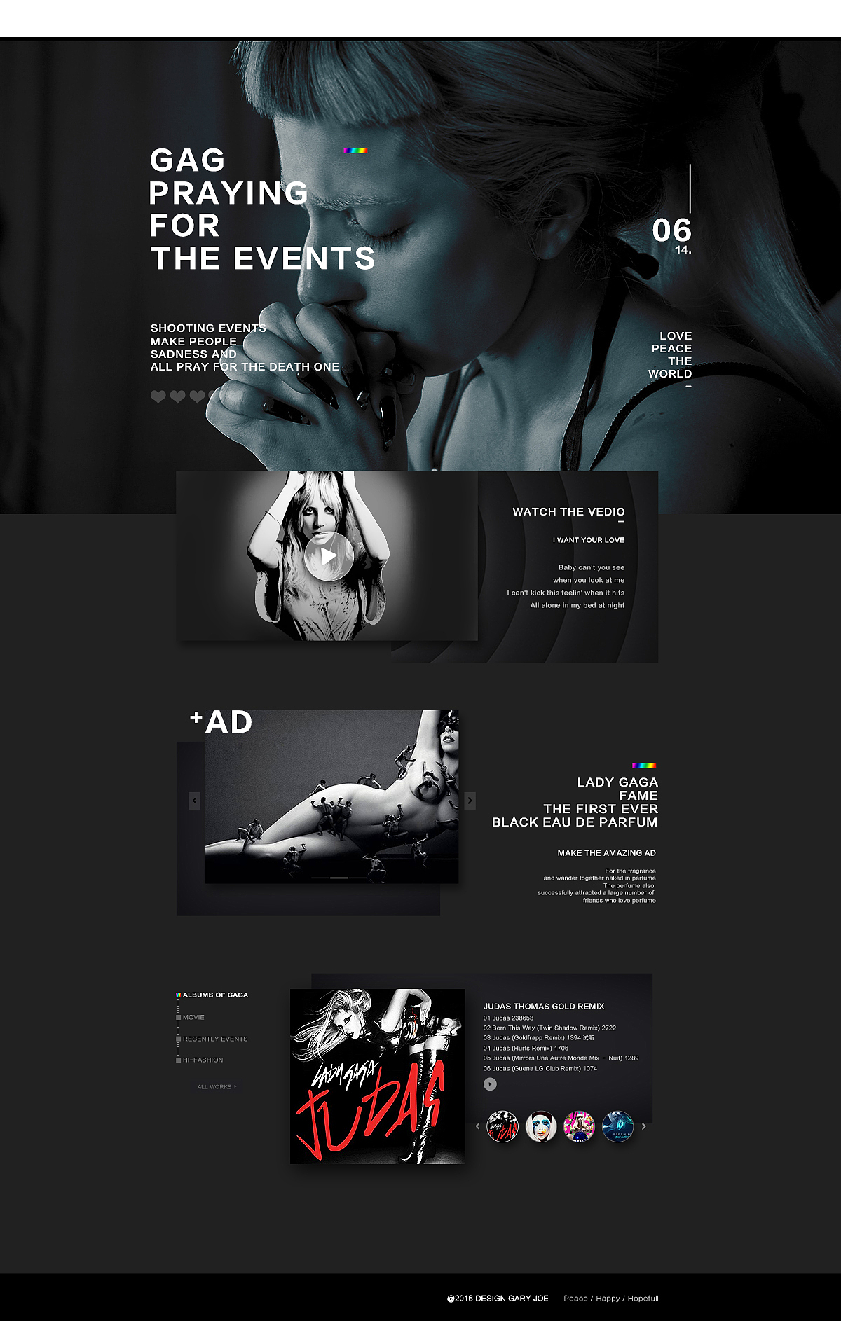 为枪击的逝者祈福 / Do exercise page design（图ZNTIwNjY2NjQ=） - 运营设计 - 站酷设计师子阅原创素材 - 站酷ZCOOL