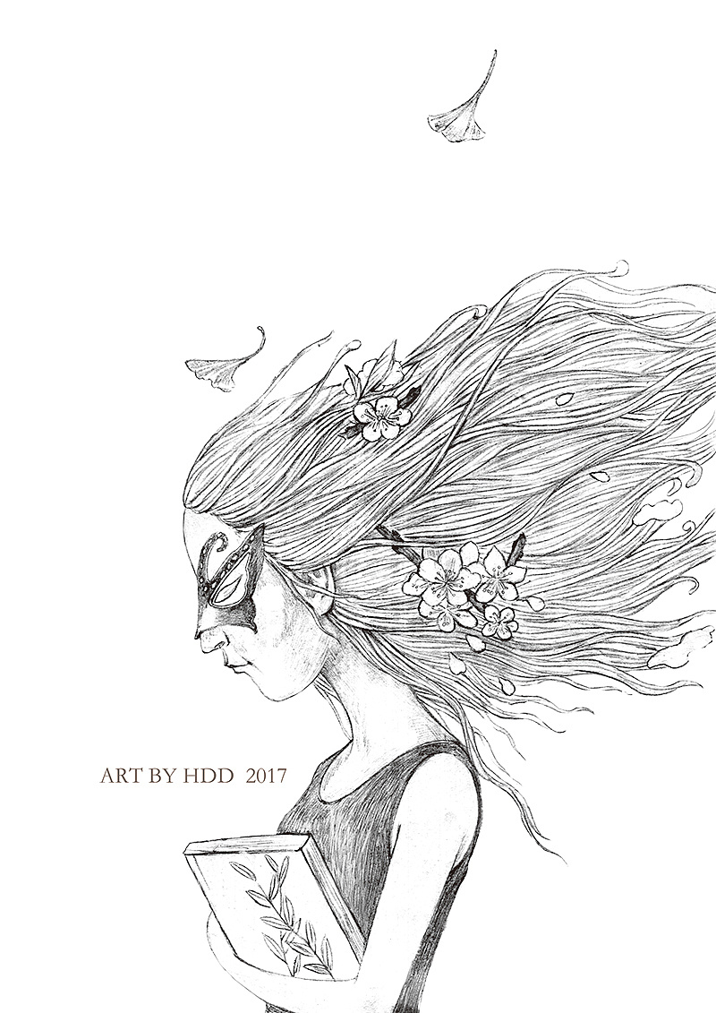 《黑白插画》杂志内插