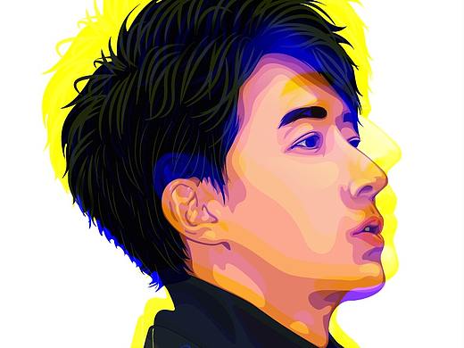 一组人像插画练习