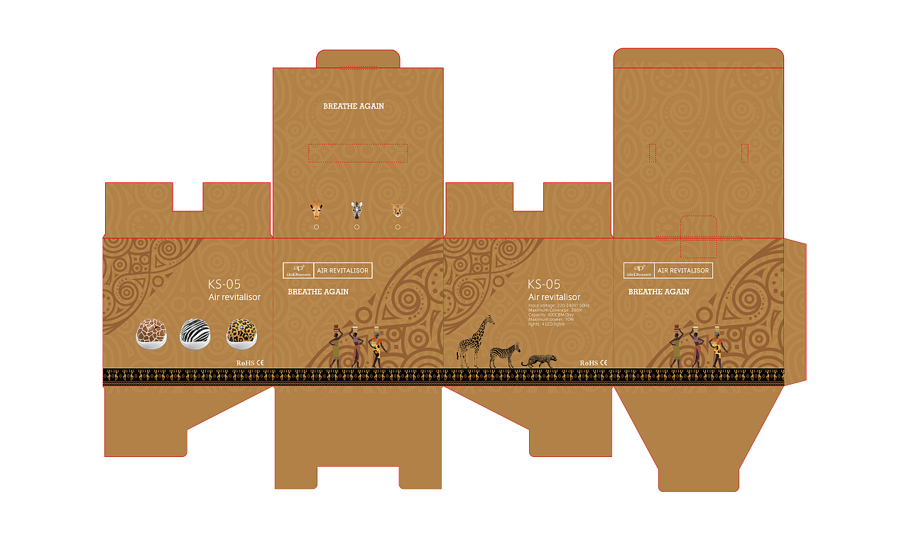 空气清洗机包装（图ZMjU4NDIxMjU2） - 包装 - 站酷设计师骏葉原创素材 - 站酷ZCOOL