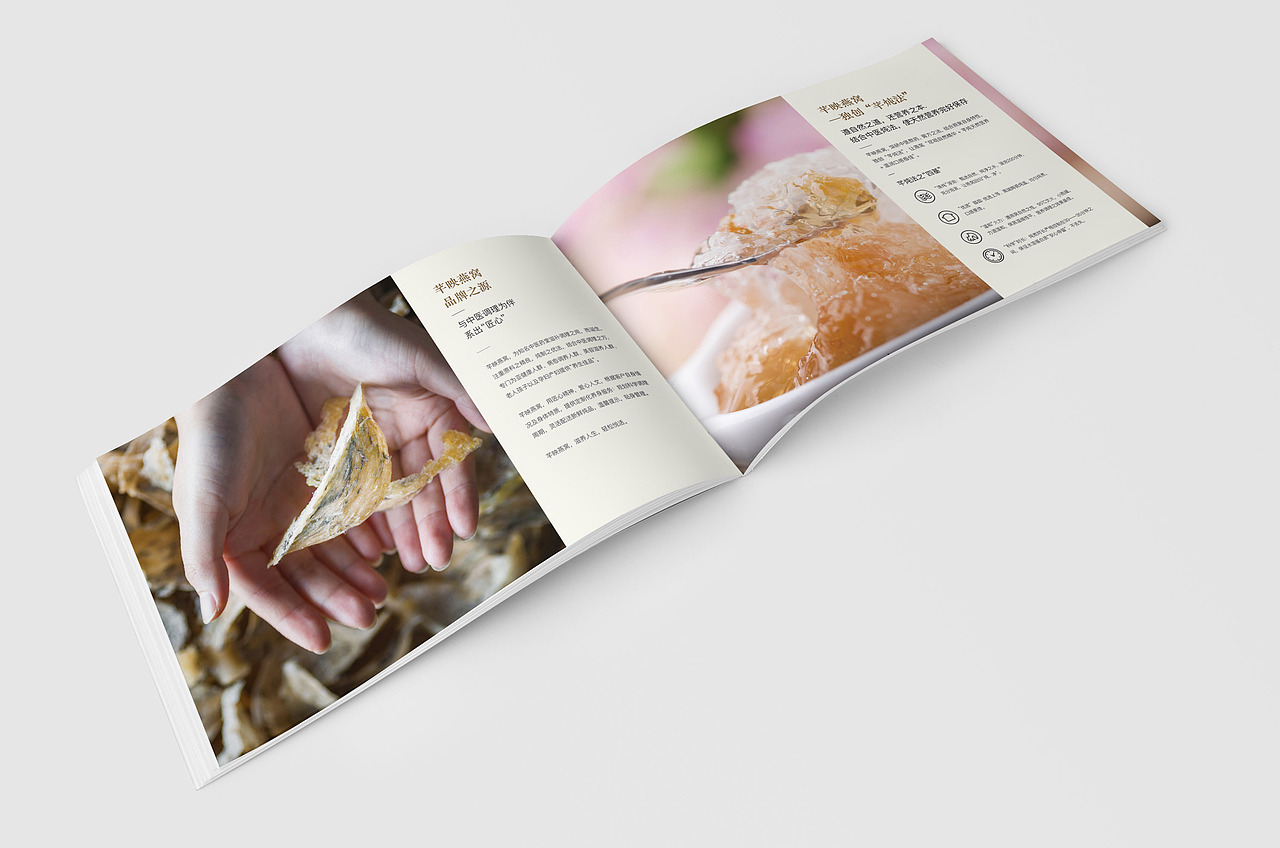 芊映燕窝 画册设计