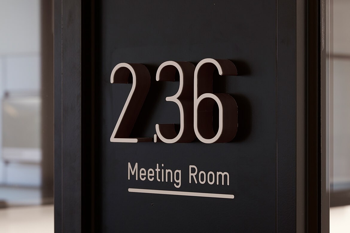 办公空间标识标牌设计 分享