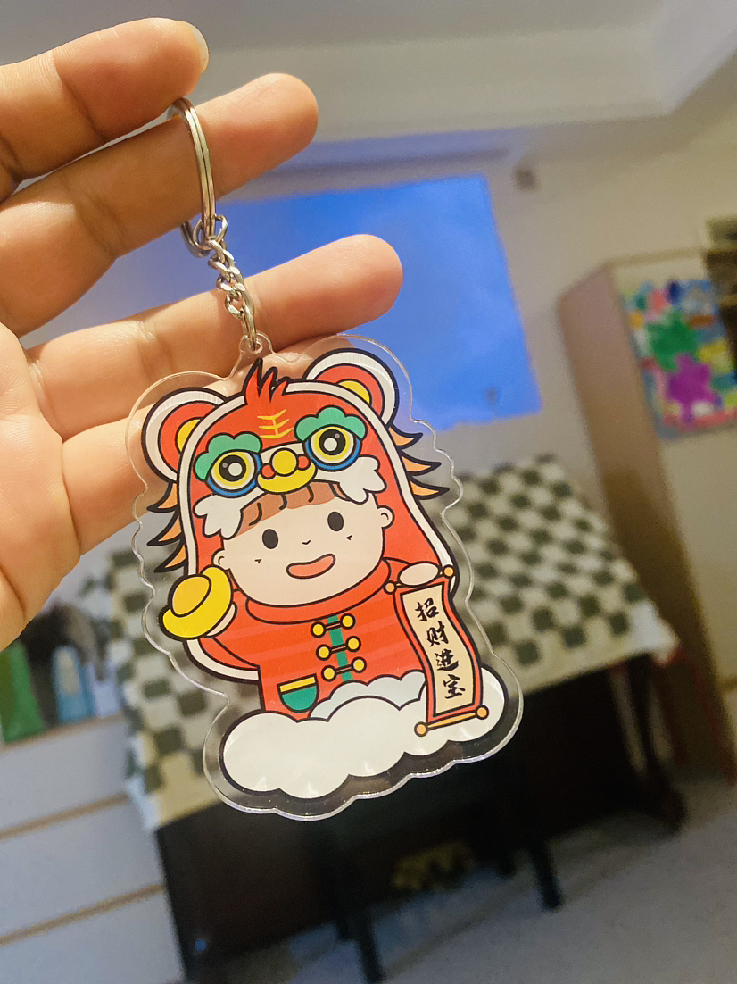 线条卡通门神已上线😼