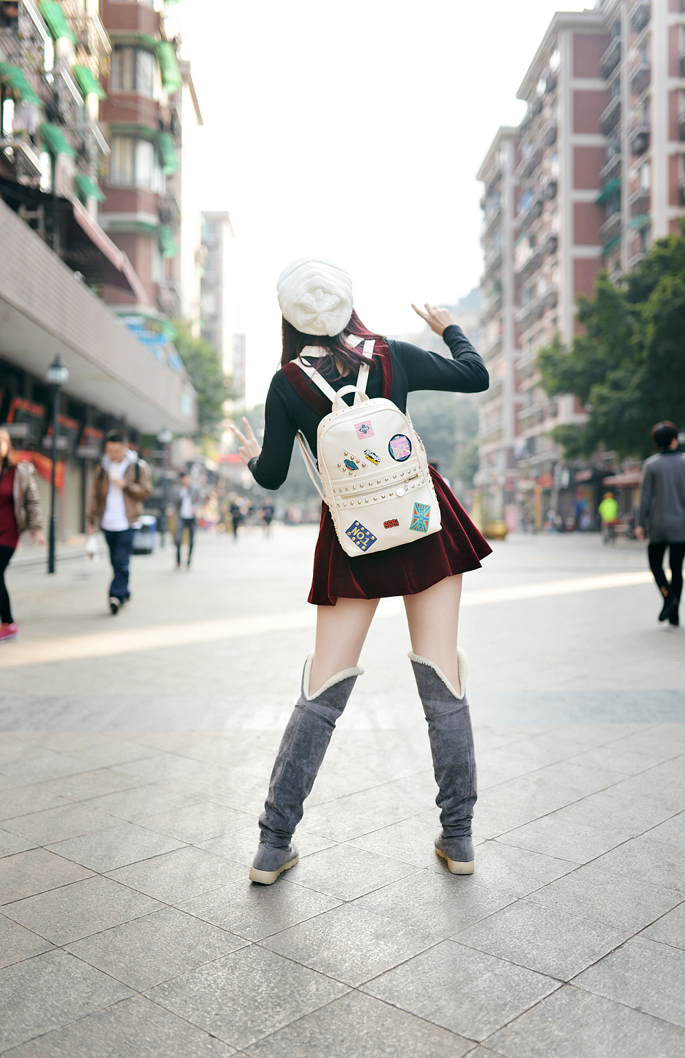 圣诞前夕街拍二