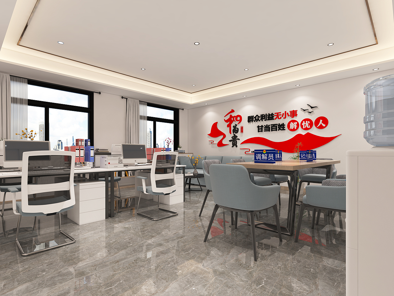 西山村党群服务中心（图ZMjgyOTQxODcy） - 展陈设计 - 站酷设计师大鹏文化设计原创素材 - 站酷ZCOOL