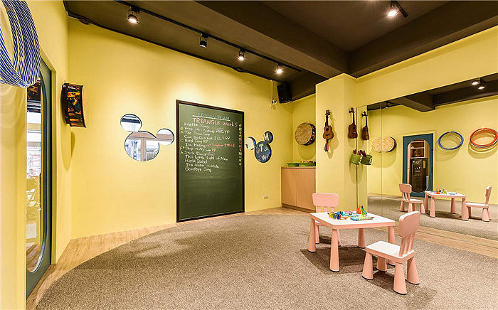 学前儿童音乐教室设计方案郑州专业幼儿园设计公司