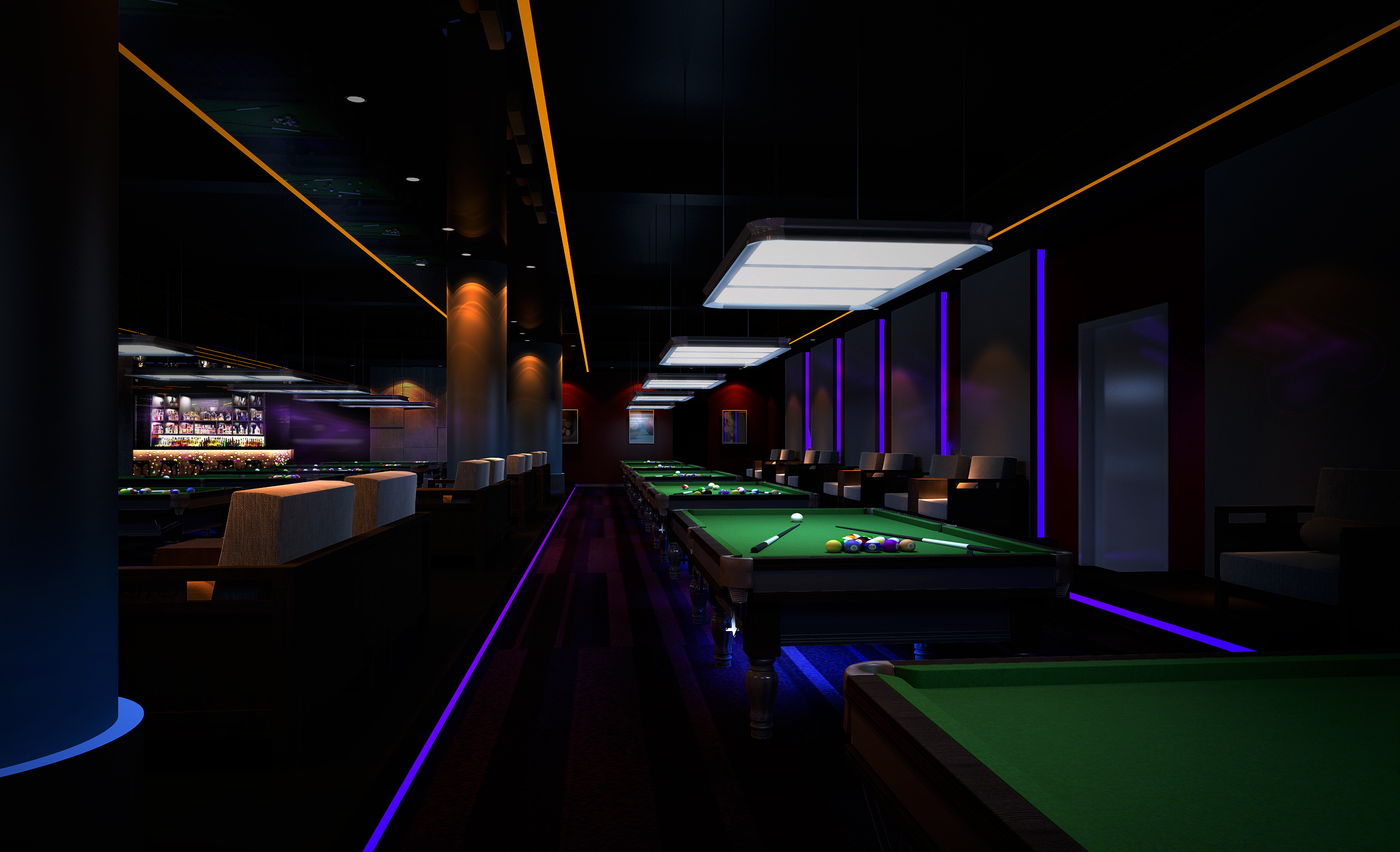 【原创】台球室