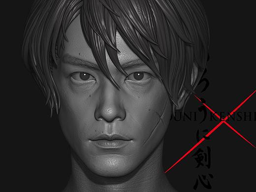 劍心（個人主頁-ZMzM0NjEwNjQ=） - 人物/生物 - 站酷設計師李斌杰原創(chuàng)素材 - 站酷ZCOOL