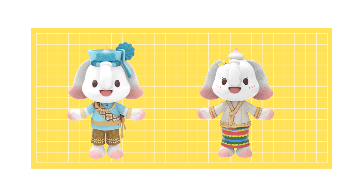 西双版纳IP设计——伴伴&呱呱王子