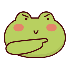 开馨蛙emoji|动漫|网络表情|蛙蛙龟龟_原创作品-站酷zcool