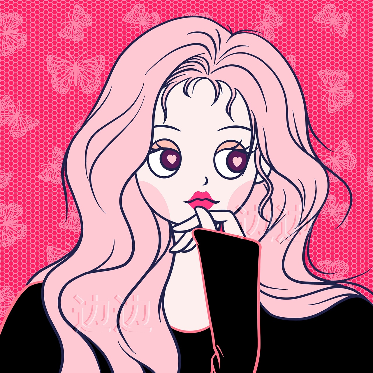 手绘人物分享（图ZMjkzNzMzNDEy） - 创作习作 - 站酷设计师是边边ya原创素材 - 站酷ZCOOL