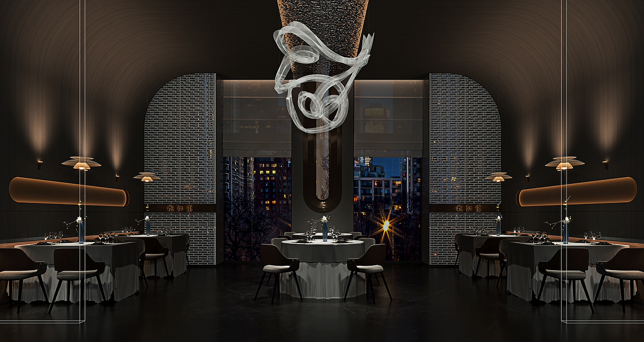 【餐饮•空间】杭江宴