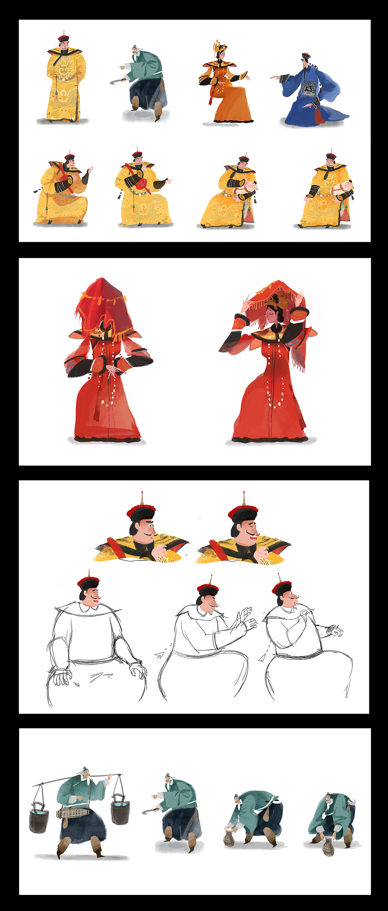 麦当劳动画短片《朕好虾堡》背后创作的故事（图ZNjkwNzgzNDA=） - 动画片 - 站酷设计师WuhuStudio原创素材 - 站酷ZCOOL