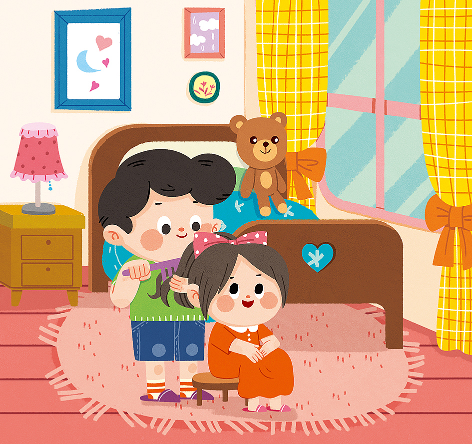 可愛兒插（圖ZMTUyMzE5NzA4） - 兒童插畫 - 站酷設(shè)計師依依灬原創(chuàng)素材 - 站酷ZCOOL