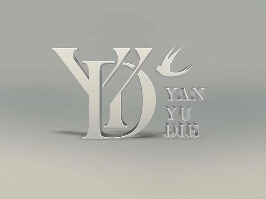燕语蝶美容logo