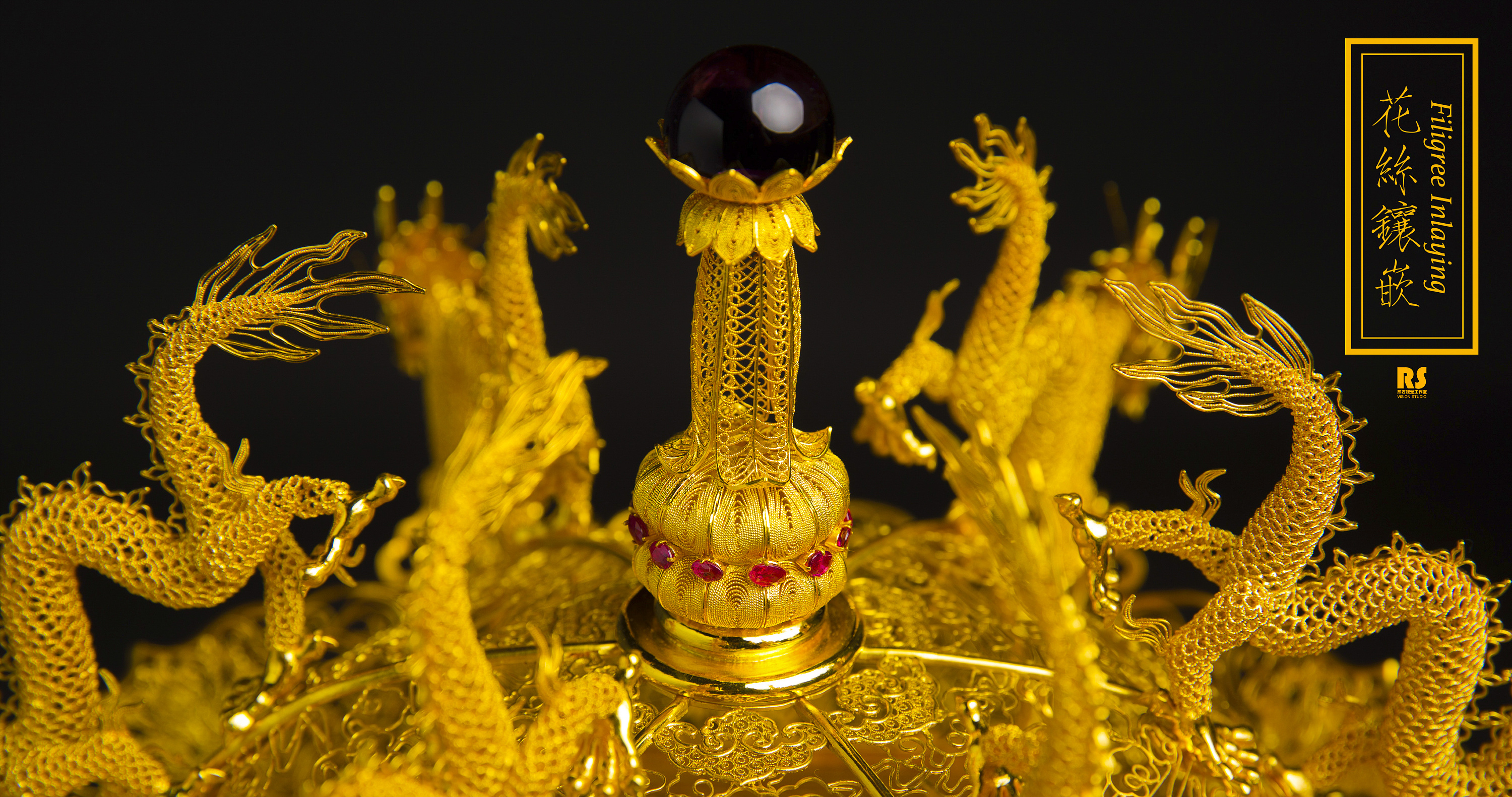 花丝镶嵌-宫灯拍摄-然石视觉