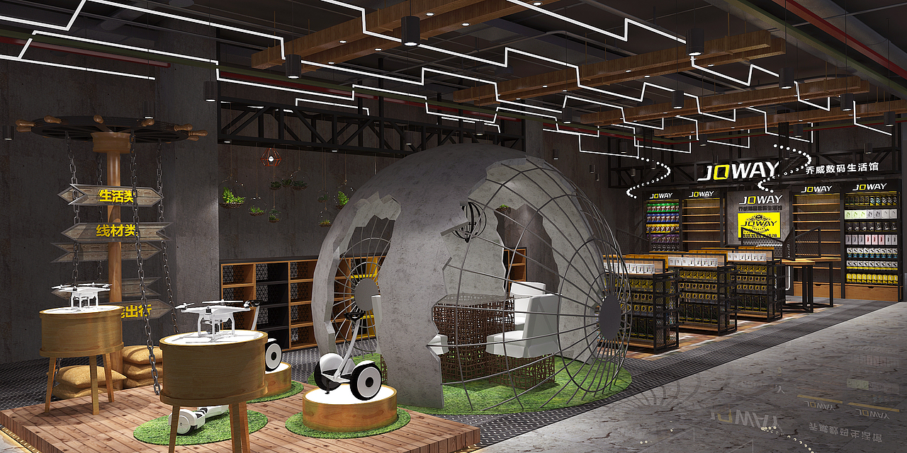 专卖店（图ZODk5NzQ5NjQ=） - 展陈设计 - 站酷设计师易汐品牌设计原创素材 - 站酷ZCOOL