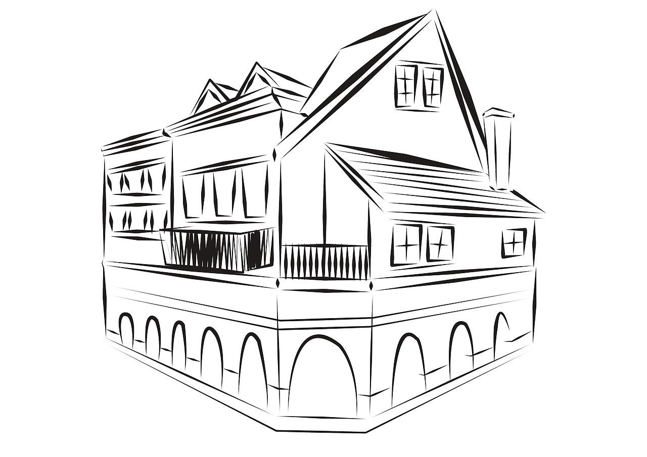 广州欧洲小镇欧式建筑插画(一些插画练习)