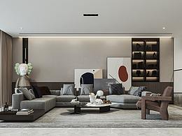 悅海豪庭現(xiàn)代簡約空間