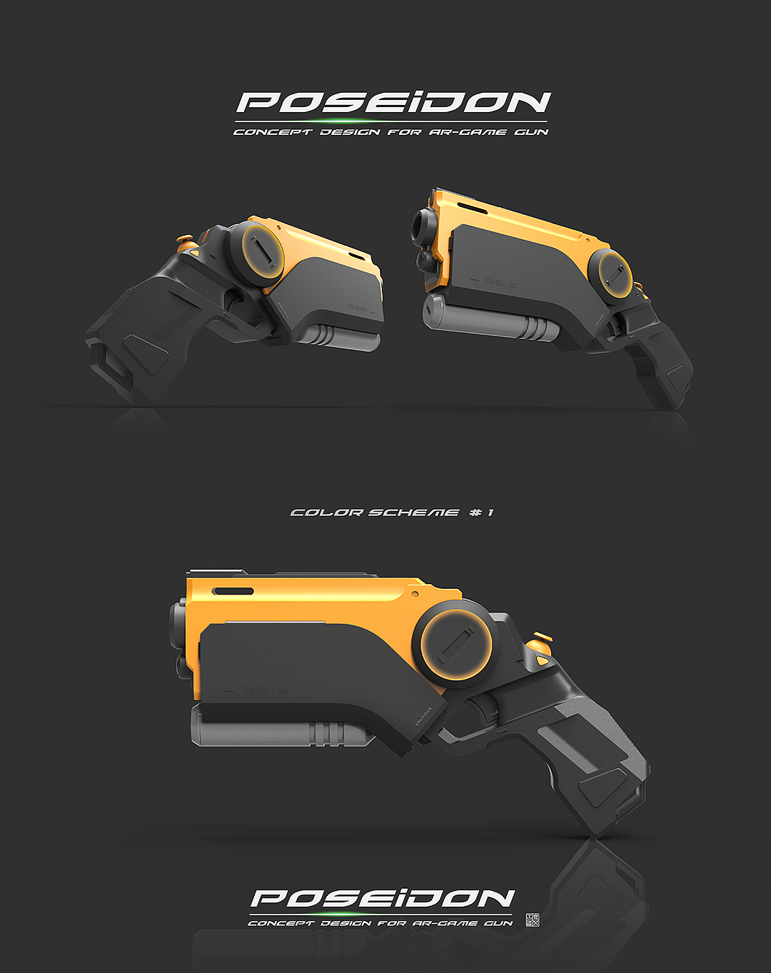 KFGZ[玩具设计合集] 两款科幻风格玩具枪(AR玩具+水枪)