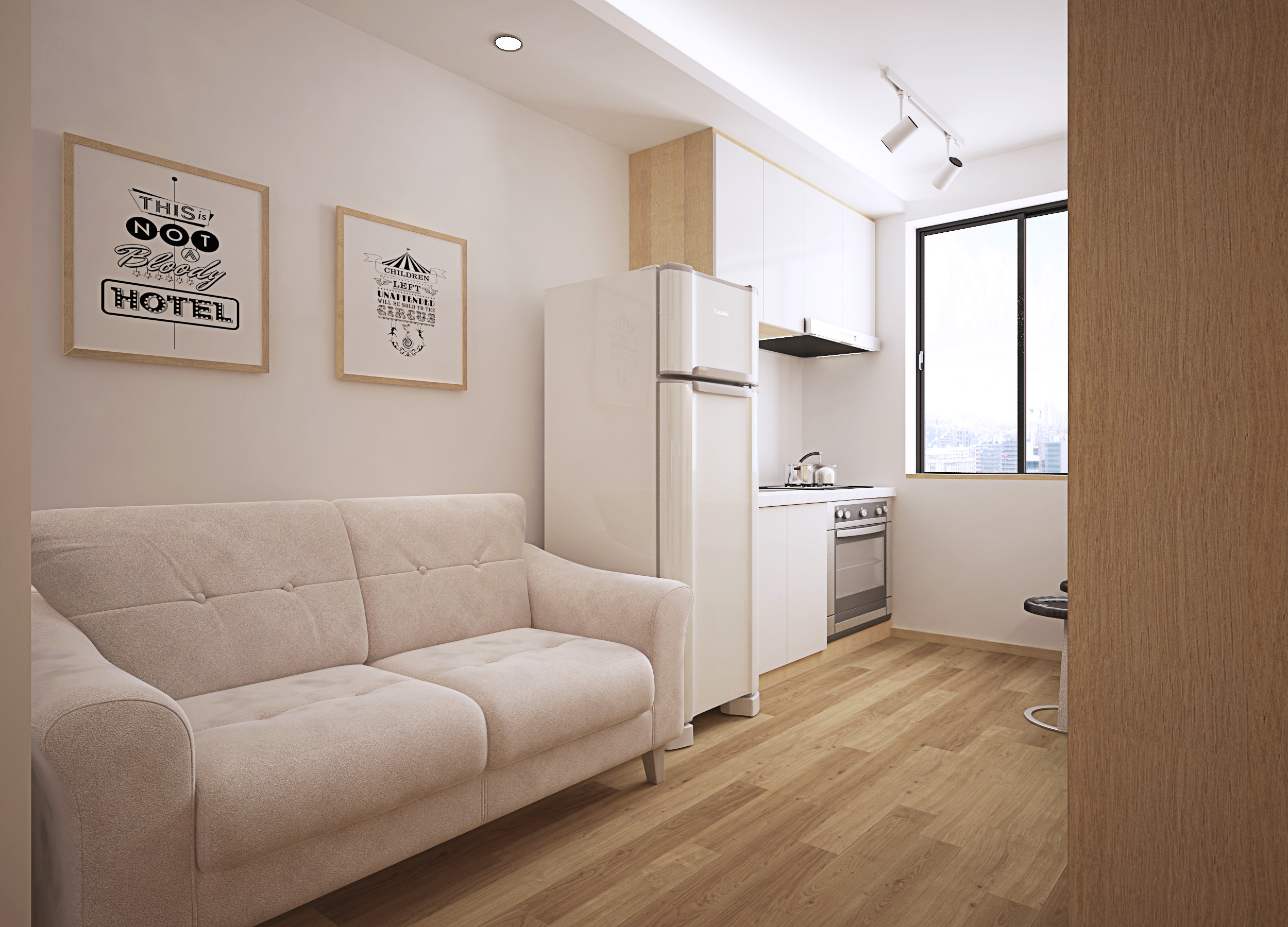 单身公寓|空间|家装设计|Z53163066 - 原创作品 - 站酷 (ZCOOL)