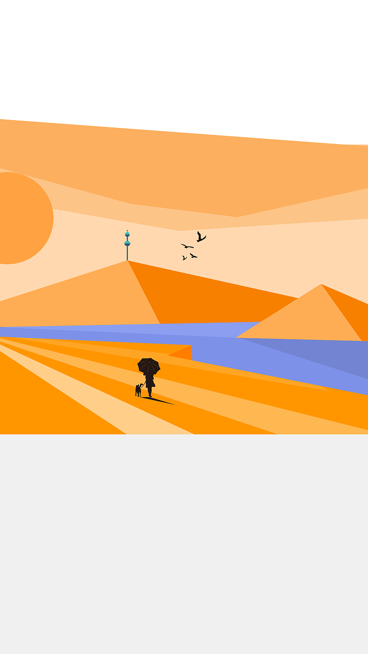 一个app登录界面的banner背景图|ui|app界面|liufuuli - 原创作品 - 